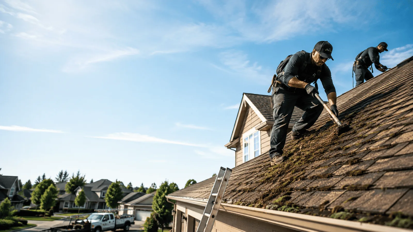 Roof Moss Removal in Lakemore, OH near me